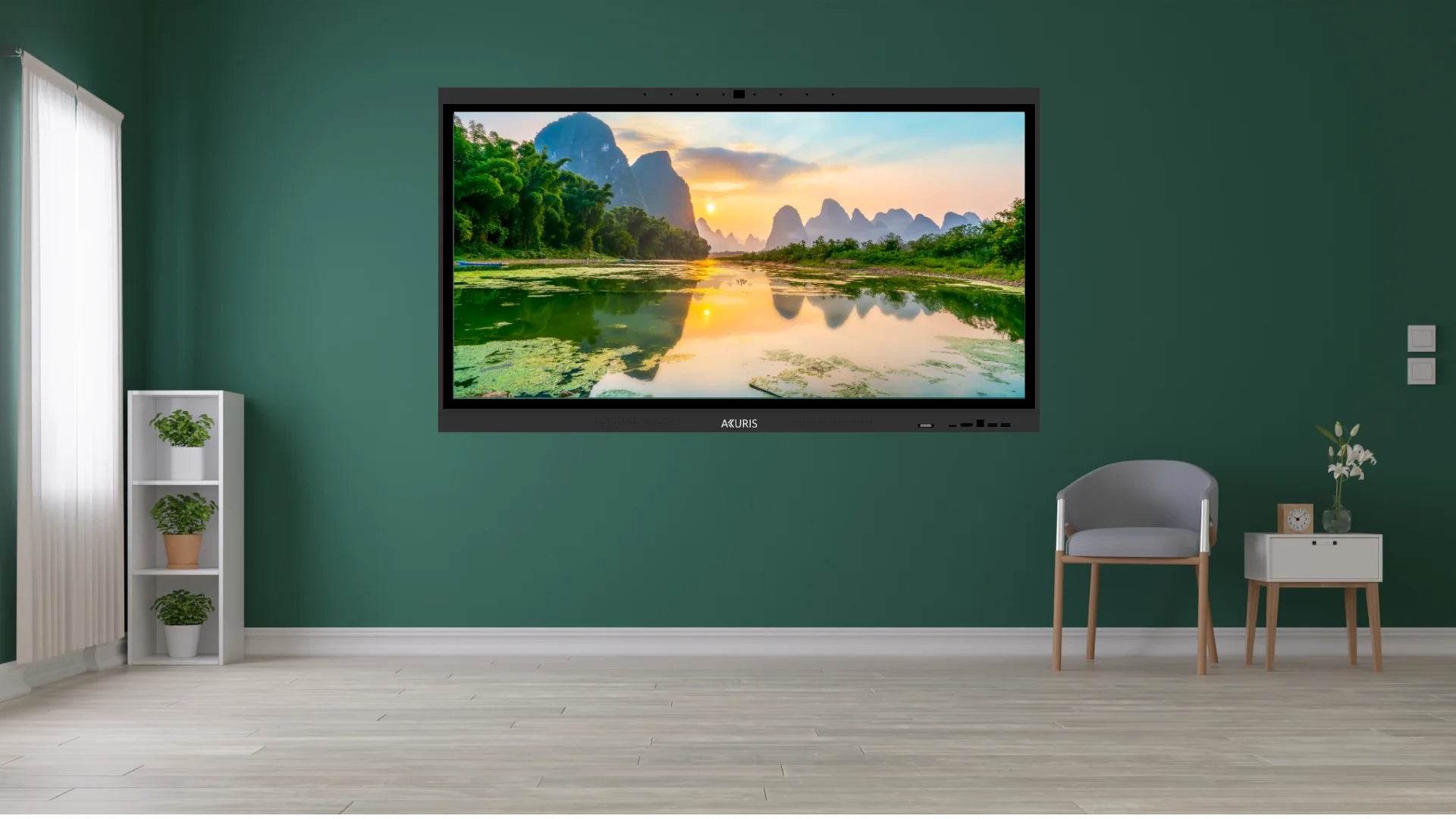 Pantalla Táctil Interactiva Akuris Pro 85" | Android 14 | 4K UHD