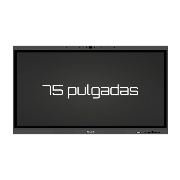 Pantalla Táctil Interactiva Akuris Pro 75" | Android 14 | 4K UHD